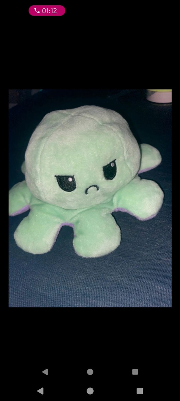 Peluche pieuvre