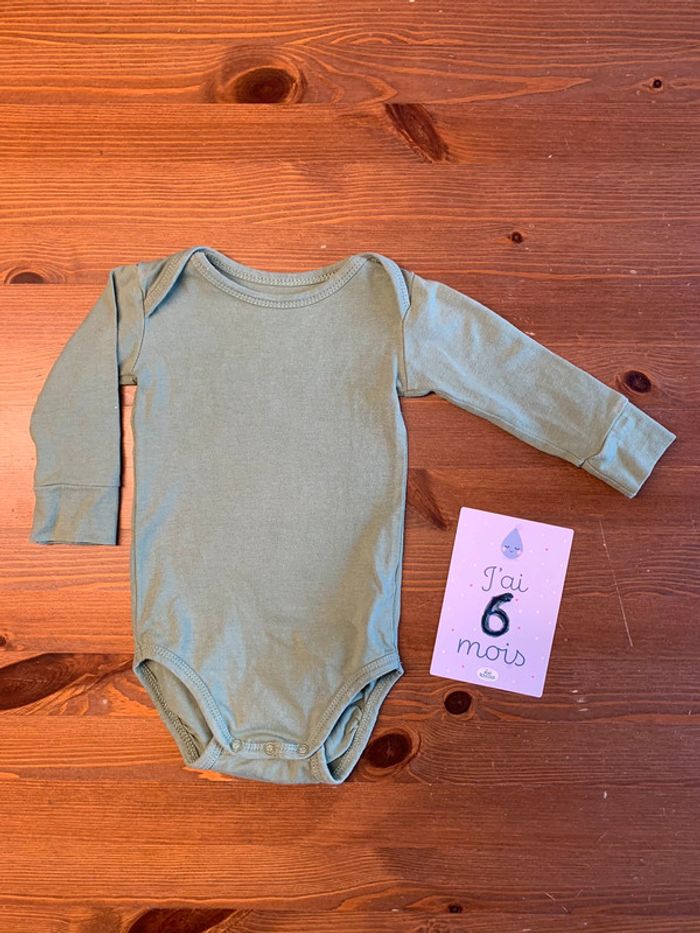 Ensemble bodie vert + pantalon velours beugz - photo numéro 4