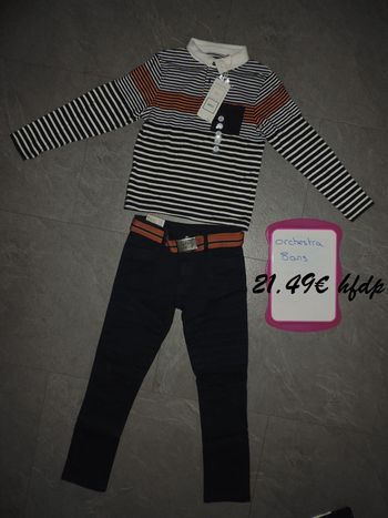 ensemble orchestra taille 8 ans