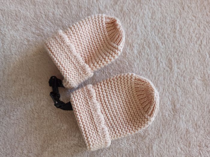 Bonnet tour de cou moufles - photo numéro 5