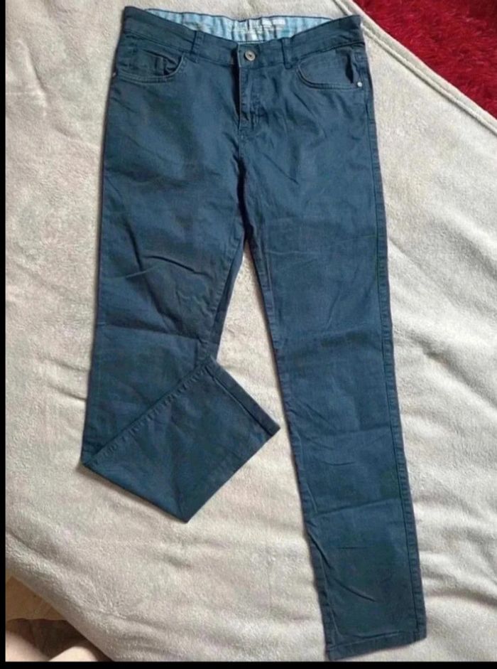 pantalon bleu - photo numéro 3