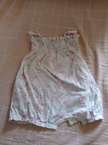 Combinaison short petit bateau