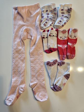 Lot collant et chaussettes 19-22 DPAM