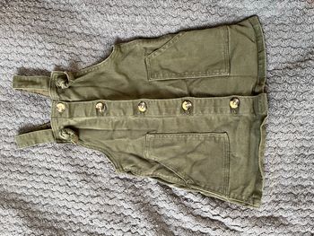 Salopette robe Kaki fille 4-5 ans (110cm)