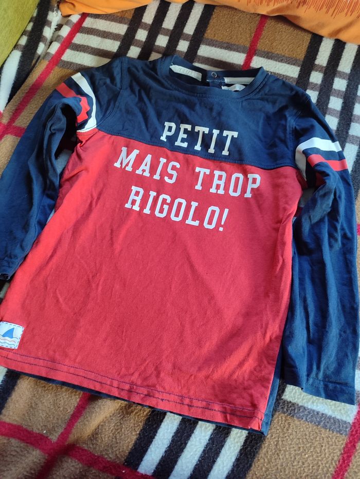 Tee shirt ml rigolo 4 ans
