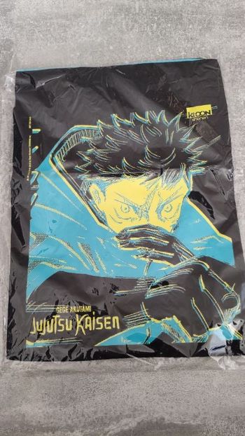 Pochette tissu jujutsu kaisen manga