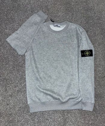 Pull stone island gris taille S