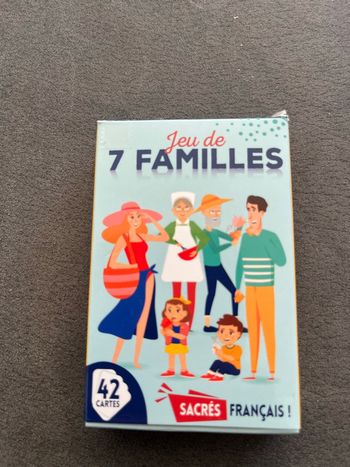 Jeu de 7 familles sacrés français