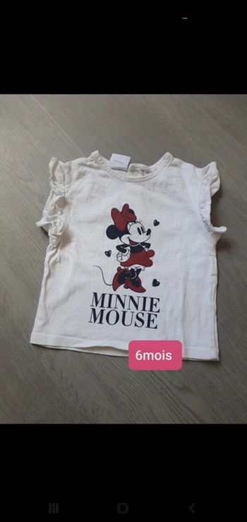 Maillot t-shirt 6mois fille