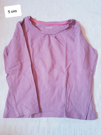 T-shirt vertbaudet 5 ans