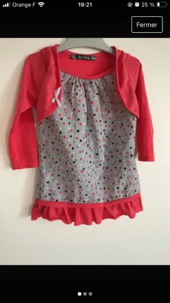 Robe 6 mois en très bon état