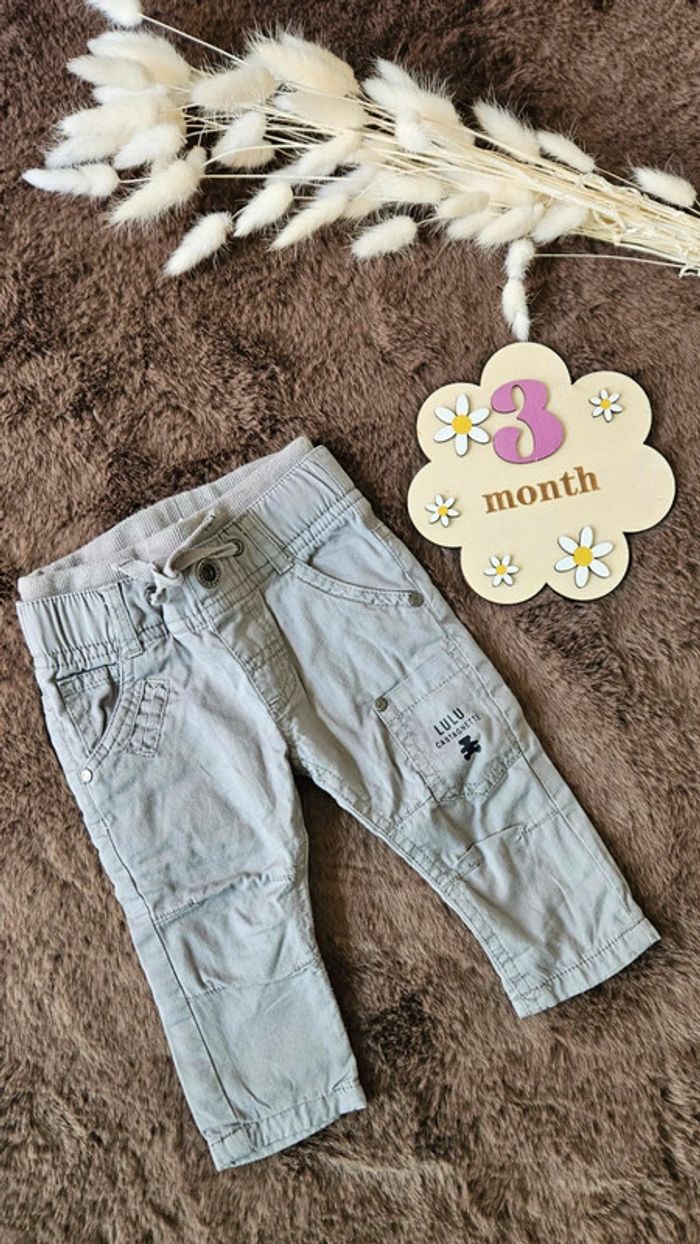 pantalon élastique 3 mois lulu castagnette garçon