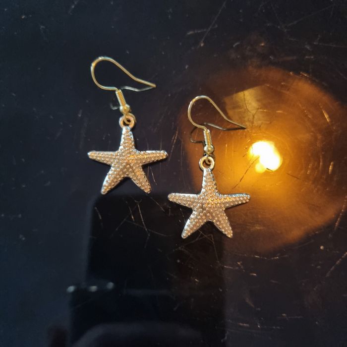 Boucles d'oreilles étoile de mer