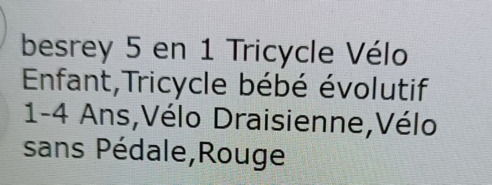 Vélo Besrey 1-4 ans - photo numéro 4