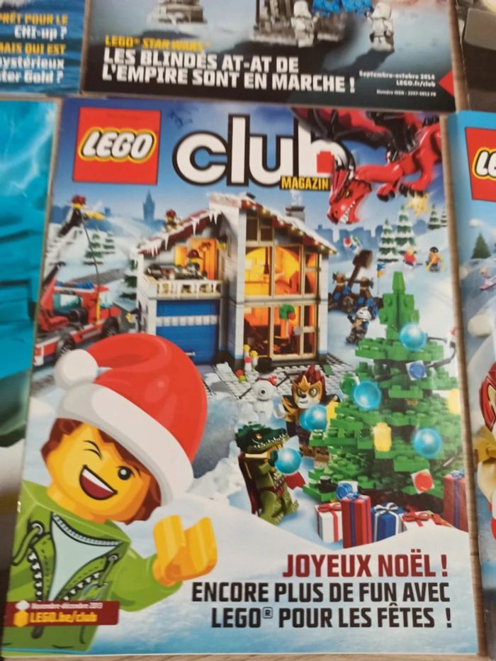 Lot 7 magazines lego - photo numéro 4