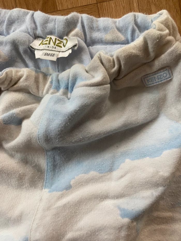 Ensemble bleu turquoise taille 6 mois Kenzo - photo numéro 8