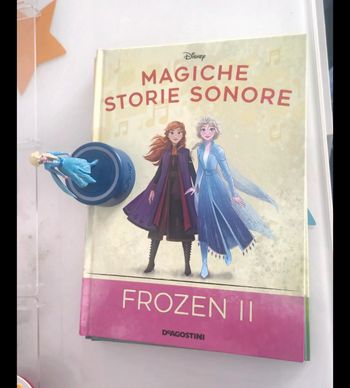 Frozen 2 Magiche storie sonore deagostini Audioconte magique Disney Altaya italien audio conte
