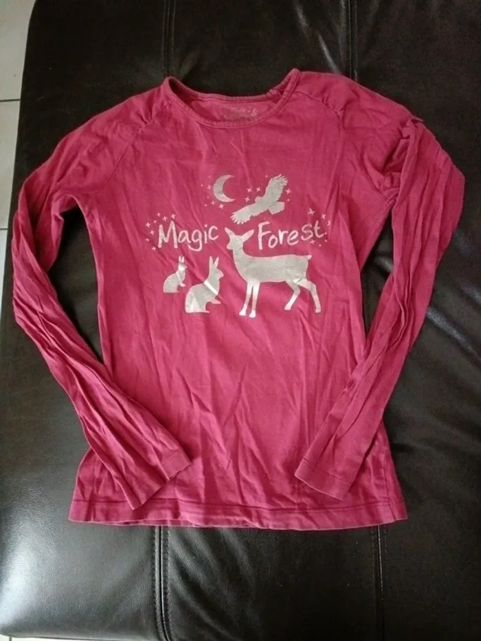 Tee shirt 12 ans in extenso foret