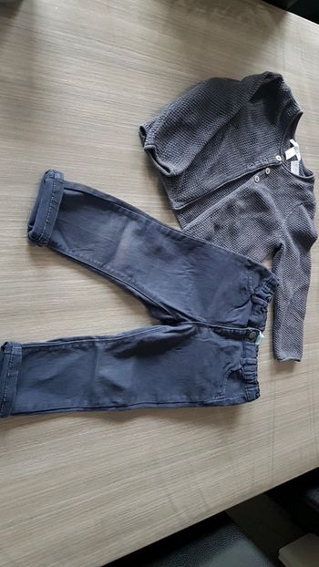 Ensemble gilet pantalon