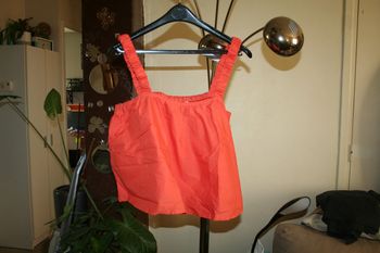 🌸Top crop fluide Taille 38 "Mango" Neuf 🌸