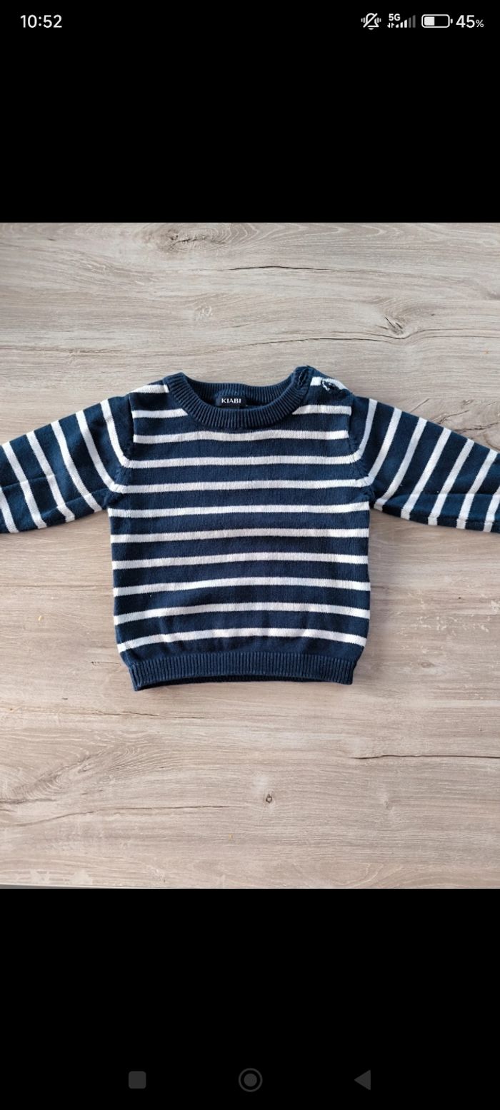 Pull taille 1 mois