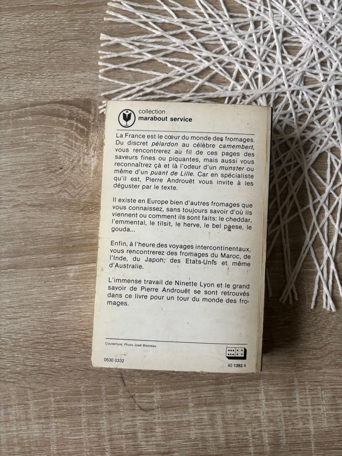 🧀 Le guide Marabout des fromages de France et du monde entier (1978) - photo numéro 2