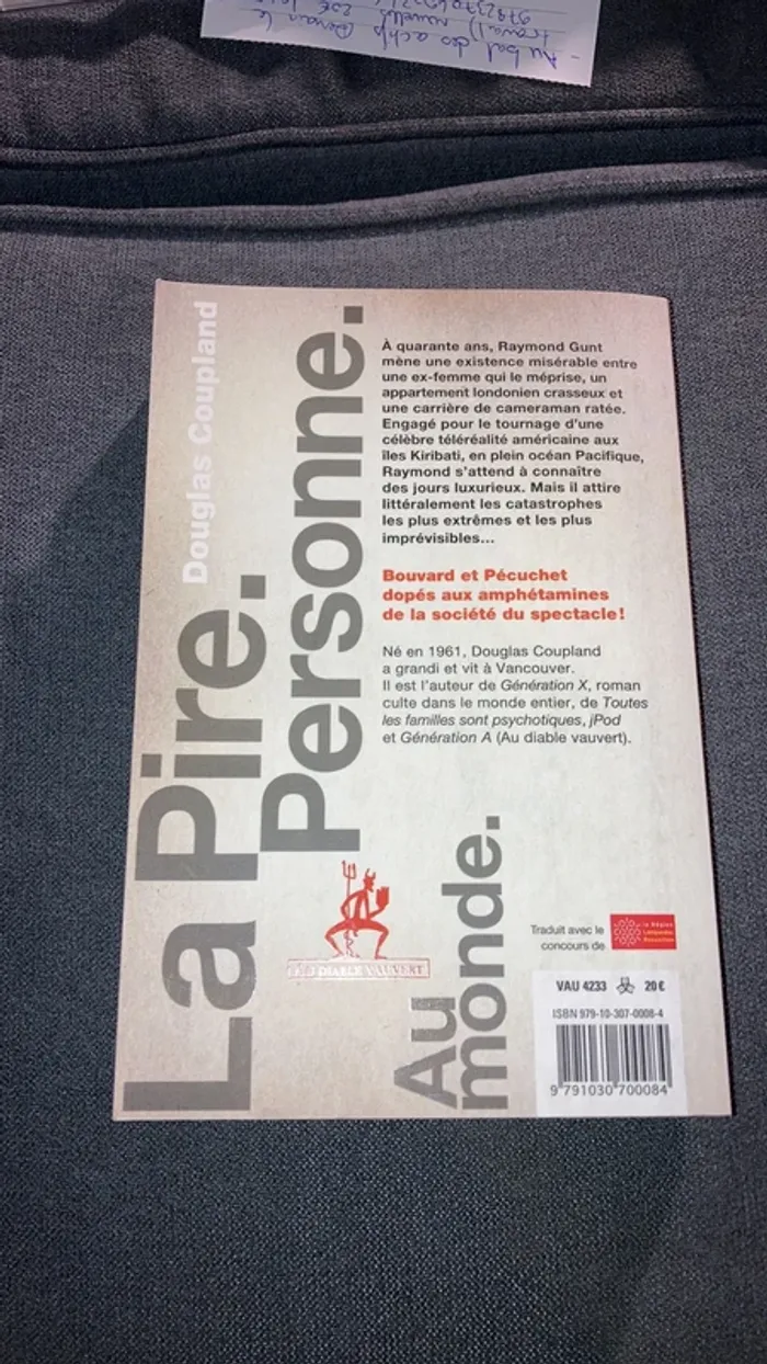 La pire personne au monde Douglas Coupland Au diable Vauvert - photo numéro 2