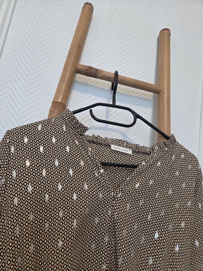 Robe légère et fluide marron - photo numéro 2