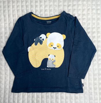 Tee-shirt manches longues fille, 18 mois