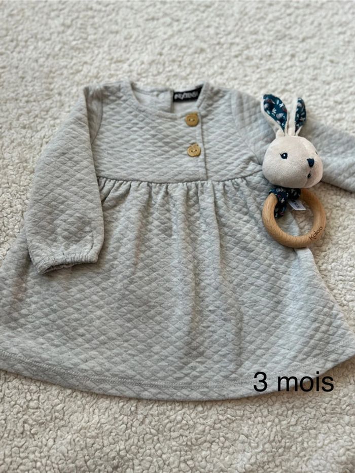 Robe manche longue 3 mois