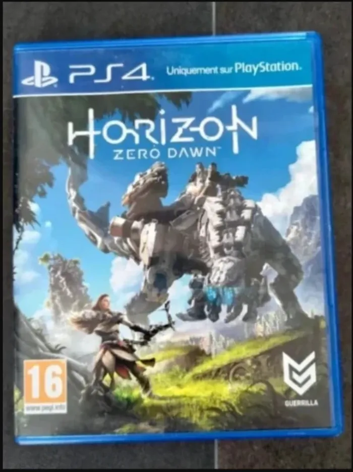 jeu vidéo PS4 Horizon zéro dawn playstation 4 Très bon état