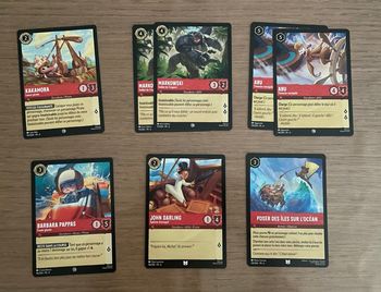 Lot cartes Lorcana chapitre 6