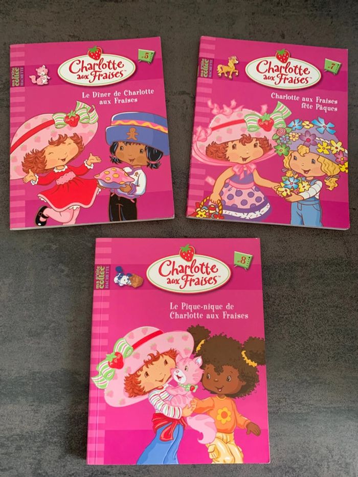 Livre charlotte aux fraises