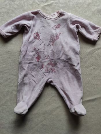 Pyjama velours Petit bateau