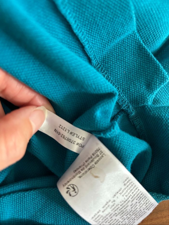 Polo homme Lacoste bleu - photo numéro 7