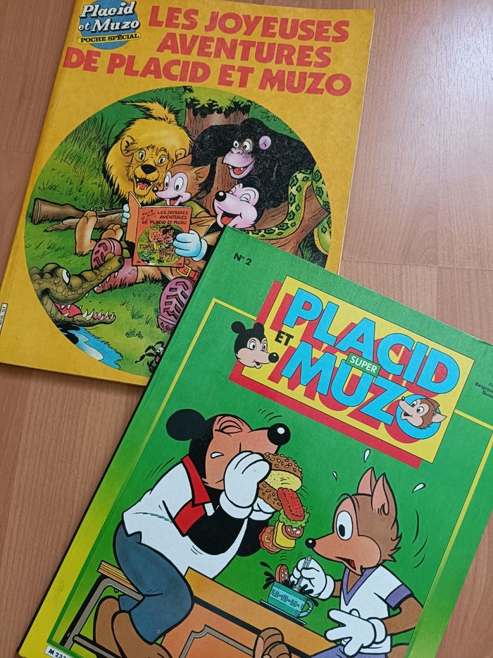 4 bds Pif et Hercule / Placid et Muzo années 80 - photo numéro 2