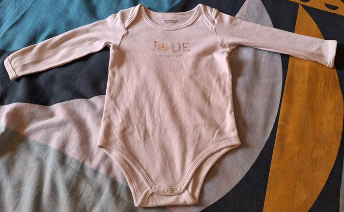 Lot de 4 bodys manches longues 24 mois - photo numéro 2