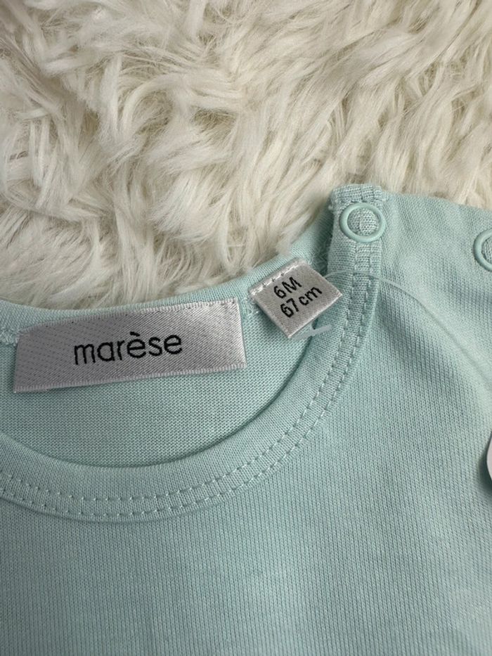 T-shirt manches longues Marése taille 6 mois - photo numéro 3