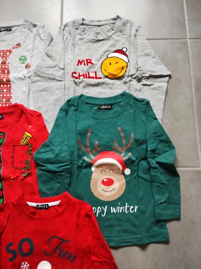 5 Tee shirts 4 ans - photo numéro 3