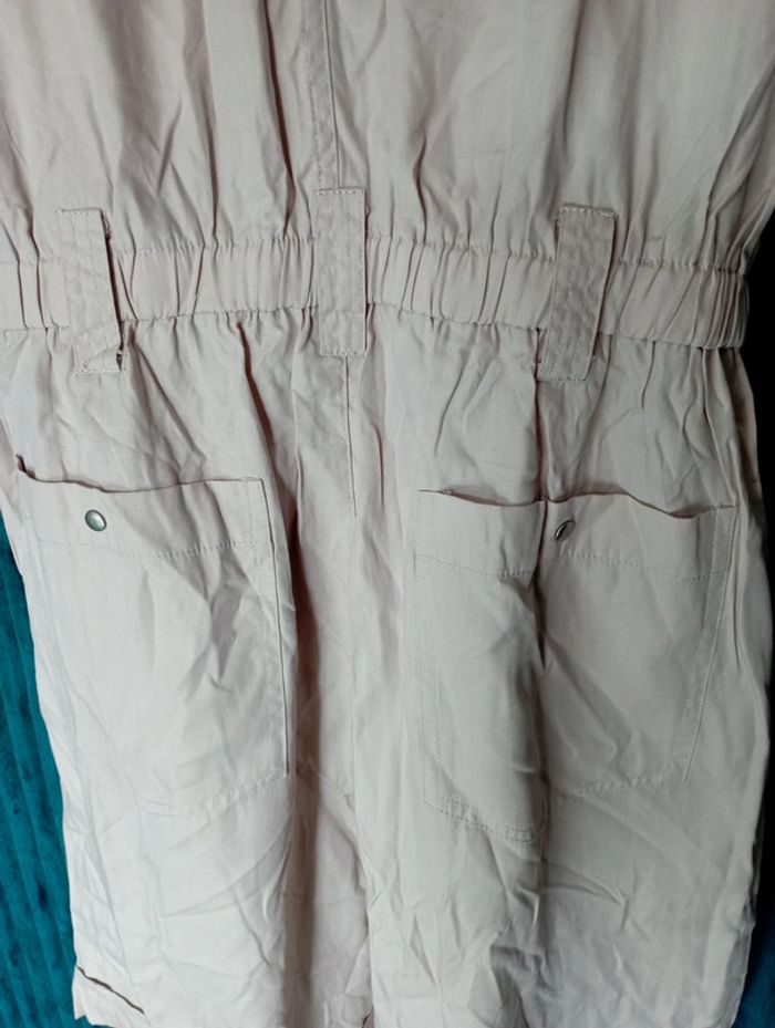 Combi mshort tissu fluide écru - photo numéro 6