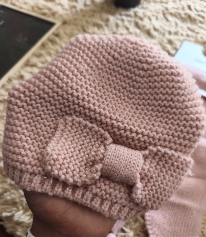 Ensemble de bonnet gants et écharpe Vertbaudet neuf 3 ans - photo numéro 2