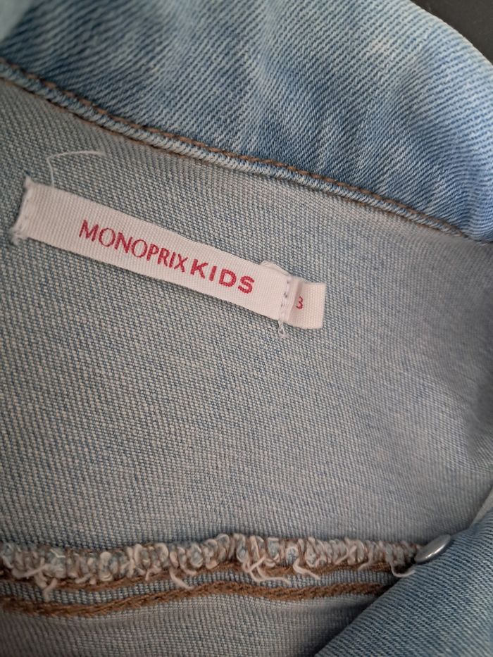 Veste monoprix kids jean clair - photo numéro 4