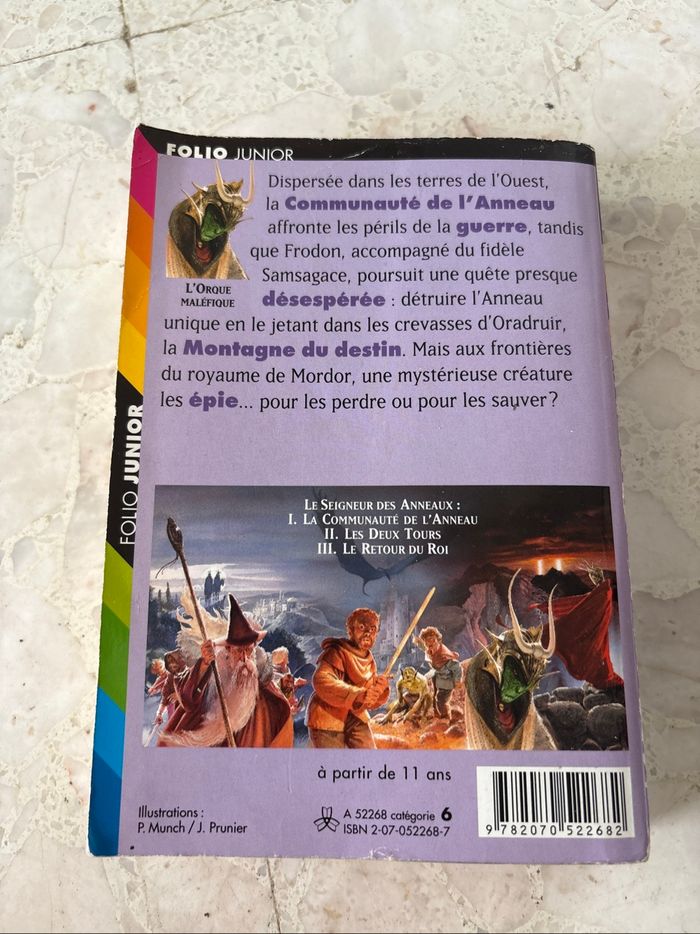 📖 J.R.R. Tolkien – Le Seigneur des Anneaux II : Les Deux Tours - photo numéro 2