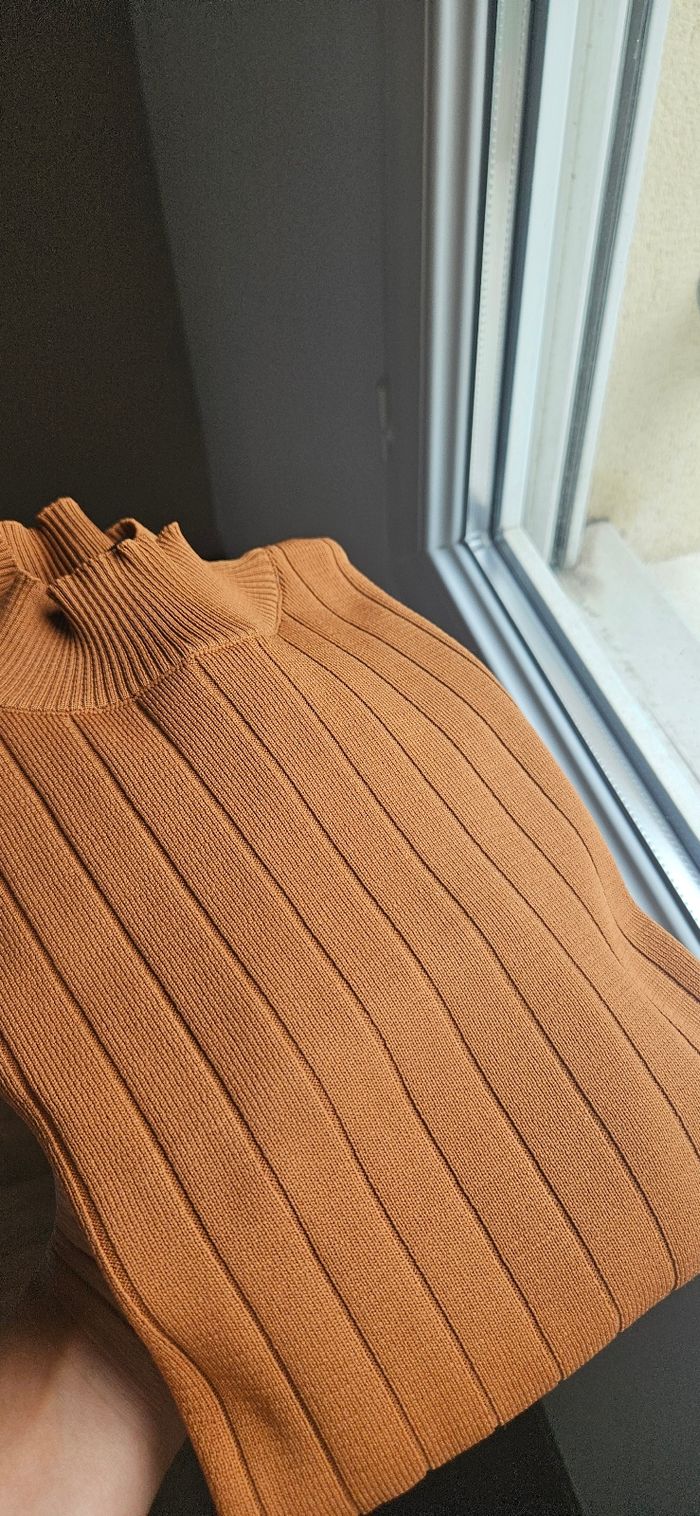 Pull marron - photo numéro 2