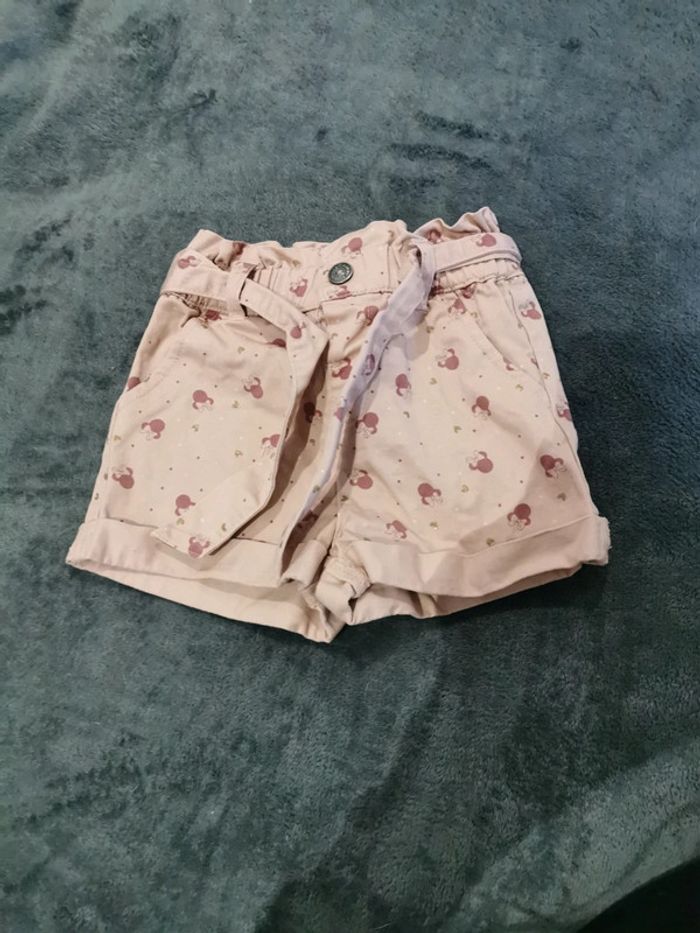 Short Minnie 12 mois
