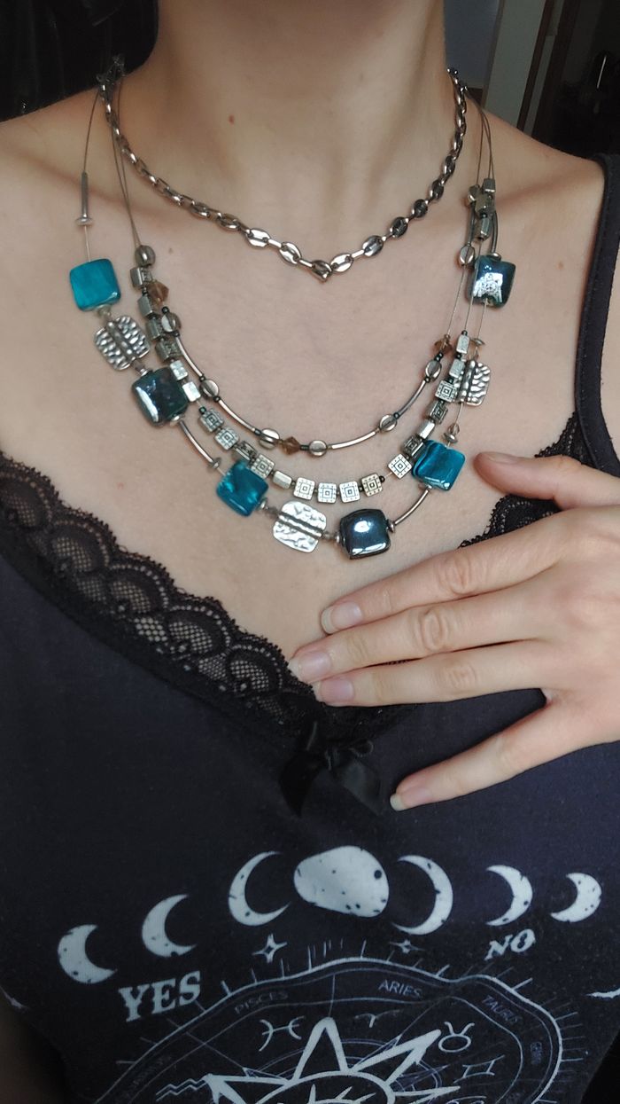 Lot bijoux bleue - photo numéro 8