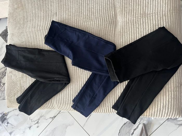 Lot de 3 pantalons leggings Zara