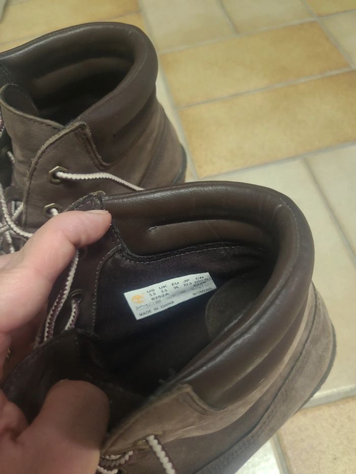 Bottines marron Timberland 36 - photo numéro 2