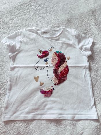 T-shirt à sequins 8 ans