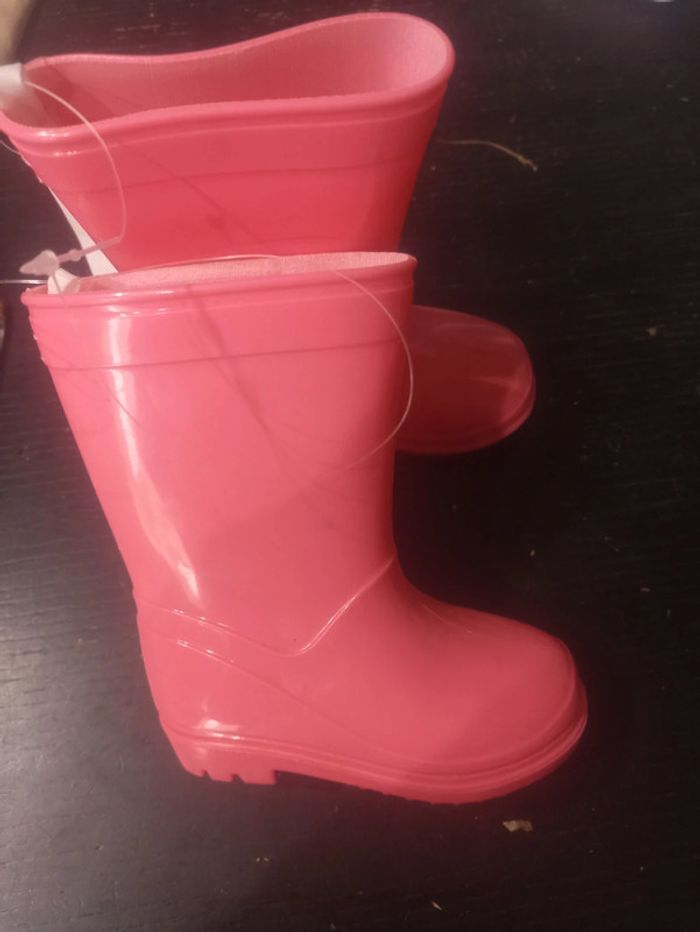 Bottes pluie taille 24 25